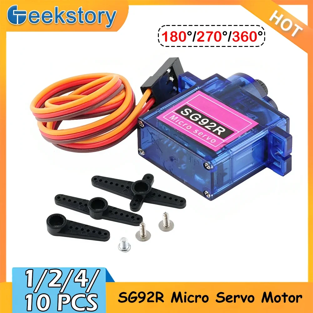 Rc Helicopter Servo - SG92R 9g 소형 아날로그 서보 모터
