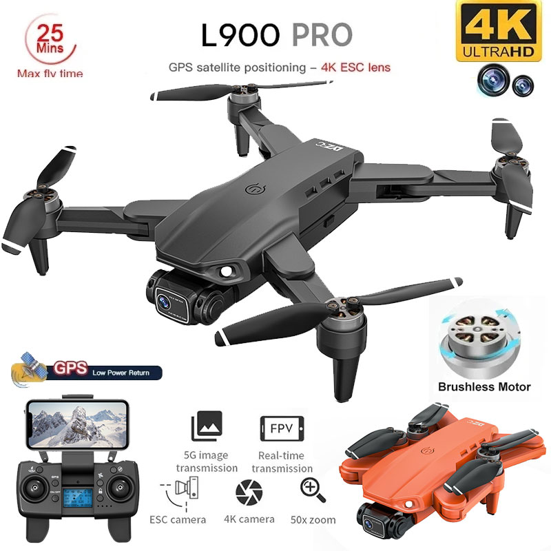 L900 Pro GPS 드론 4K 전문 HD 듀얼 카메 - Rc Helicopter Case 리뷰 및 가격