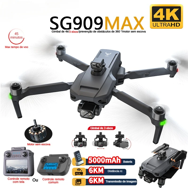 ZLL SG909 SG909MAX 전문 드론 4K 카메 - Rc Helicopter Case 리뷰 및 가격